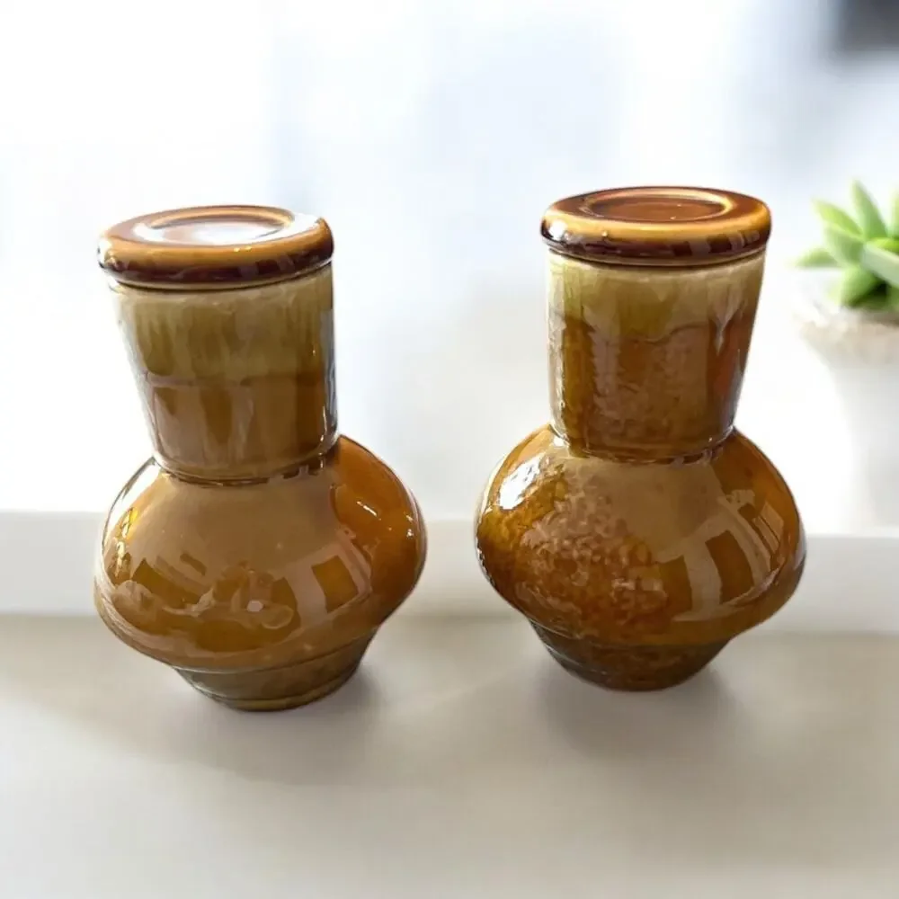 NASCO JAPAN SET OF 2 Vases Coffee / Tea Urns 6